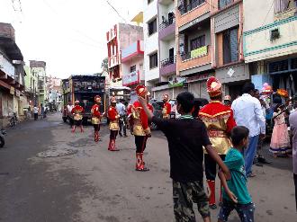 Sangam Band and Sairatna Rath - Mangalwar Peth, Karad